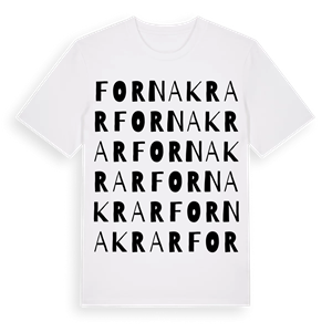 Fornakrar ordlek t-shirt – ekologisk bomull t-shirt från Pinshirt