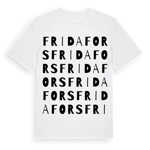 Fridafors ordlek t-shirt – ekologisk bomull t-shirt från Pinshirt