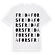 Fridafors ordlek t-shirt