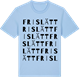 Blue Soul t-shirt med Frislätt ordlek t-shirt
