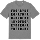 Mid Heather Gray t-shirt med Froaryd ordlek t-shirt