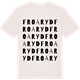 Vintage White t-shirt med Froaryd ordlek t-shirt