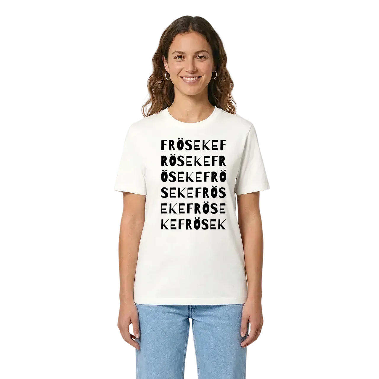 Fröseke ordlek t-shirt i miljö