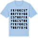Blue Soul t-shirt med Fryggestorp ordlek t-shirt