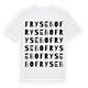 Frysebo ordlek t-shirt