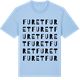 Blue Soul t-shirt med Furet ordlek t-shirt