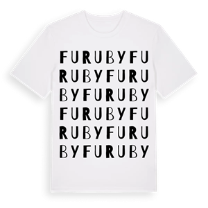 Furuby ordlek t-shirt – ekologisk bomull t-shirt från Pinshirt