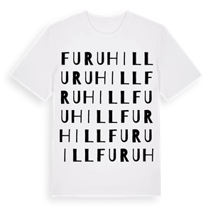 Furuhill ordlek t-shirt – ekologisk bomull t-shirt från Pinshirt