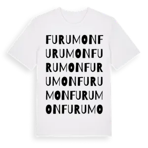 Furumon ordlek t-shirt – ekologisk bomull t-shirt från Pinshirt
