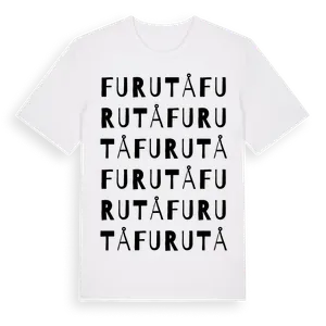 Furutå ordlek t-shirt – ekologisk bomull t-shirt från Pinshirt