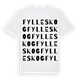 Fylleskog ordlek t-shirt