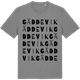 Mid Heather Gray t-shirt med Gäddevik ordlek t-shirt