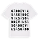 Gäddeviksås ordlek t-shirt