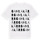 Gamla kärr ordlek t-shirt