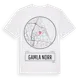 White t-shirt med Gamla Norr t-shirt