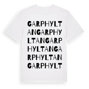 Garphyltan ordlek t-shirt – ekologisk bomull t-shirt från Pinshirt
