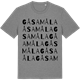 Mid Heather Gray t-shirt med Gåsamåla ordlek t-shirt