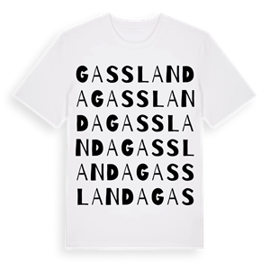 Gasslanda ordlek t-shirt – ekologisk bomull t-shirt från Pinshirt