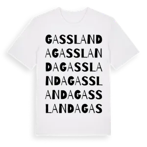 Gasslanda ordlek t-shirt – ekologisk bomull t-shirt från Pinshirt