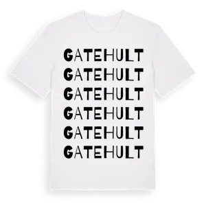 Gatehult ordlek t-shirt – ekologisk bomull t-shirt från Pinshirt