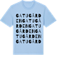 Blue Soul t-shirt med Gatugården ordlek t-shirt