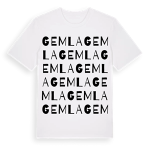 Gemla ordlek t-shirt – ekologisk bomull t-shirt från Pinshirt