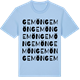 Blue Soul t-shirt med Gemön ordlek t-shirt