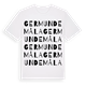 Germundemåla ordlek t-shirt