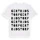 Gertrudstorp ordlek t-shirt