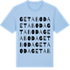 Blue Soul t-shirt med Getaboda ordlek t-shirt