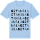 Blue Soul t-shirt med Getamåla ordlek t-shirt