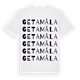 Getamåla ordlek t-shirt