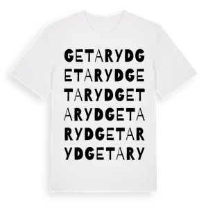 Getaryd ordlek t-shirt – ekologisk bomull t-shirt från Pinshirt