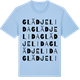 Blue Soul t-shirt med Glädjelida ordlek t-shirt