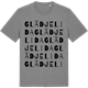 Mid Heather Gray t-shirt med Glädjelida ordlek t-shirt