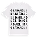 Glädjelida ordlek t-shirt