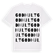 Godhult ordlek t-shirt