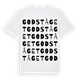 Godståget ordlek t-shirt