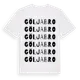 White t-shirt med Göljabro ordlek t-shirt