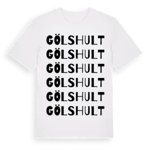 Gölshult ordlek t-shirt – ekologisk bomull t-shirt från Pinshirt