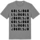 Mid Heather Gray t-shirt med Gölsjö ordlek t-shirt
