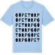 Blue Soul t-shirt med Göpetorp ordlek t-shirt