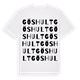 Göshult ordlek t-shirt