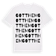 Gotthem ordlek t-shirt