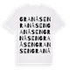 Granåsen ordlek t-shirt