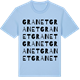 Blue Soul t-shirt med Granet ordlek t-shirt