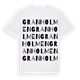 Granholmen ordlek t-shirt
