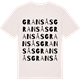 Vintage White t-shirt med Gransås ordlek t-shirt