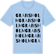 Blue Soul t-shirt med Gransholm ordlek t-shirt