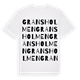 Gransholmen ordlek t-shirt